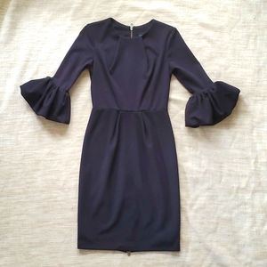 Betsy & Adam Black Cocktail Dress, size 2